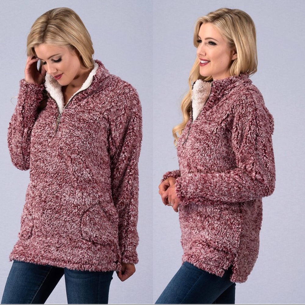 LAST ONE ✨The softest fleece sweater - Picture 8 of 8